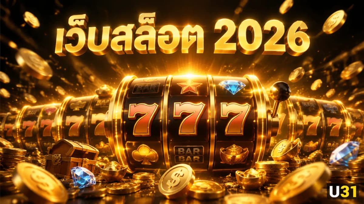 เว็บสล็อต 2026 อันดับ 1 — รวมค่ายดัง แตกง่าย ฝากถอนออโต้ | ยู31